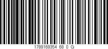 Código de barras (EAN, GTIN, SKU, ISBN): '1789169354_68_0_G'