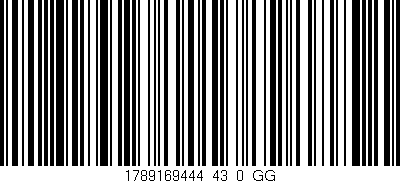 Código de barras (EAN, GTIN, SKU, ISBN): '1789169444_43_0_GG'