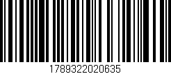 Código de barras (EAN, GTIN, SKU, ISBN): '1789322020635'