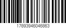 Código de barras (EAN, GTIN, SKU, ISBN): '17893946046863'