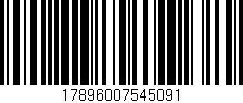 Código de barras (EAN, GTIN, SKU, ISBN): '17896007545091'