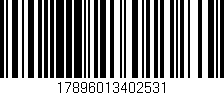Código de barras (EAN, GTIN, SKU, ISBN): '17896013402531'