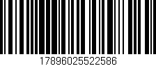 Código de barras (EAN, GTIN, SKU, ISBN): '17896025522586'
