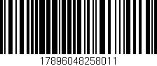 Código de barras (EAN, GTIN, SKU, ISBN): '17896048258011'