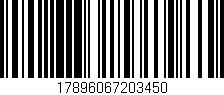 Código de barras (EAN, GTIN, SKU, ISBN): '17896067203450'