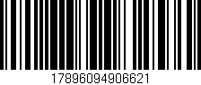 Código de barras (EAN, GTIN, SKU, ISBN): '17896094906621'