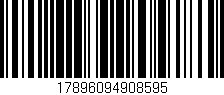 Código de barras (EAN, GTIN, SKU, ISBN): '17896094908595'