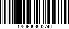 Código de barras (EAN, GTIN, SKU, ISBN): '17896098903749'