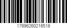 Código de barras (EAN, GTIN, SKU, ISBN): '17896260216516'