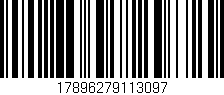 Código de barras (EAN, GTIN, SKU, ISBN): '17896279113097'