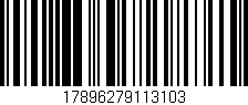 Código de barras (EAN, GTIN, SKU, ISBN): '17896279113103'