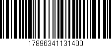 Código de barras (EAN, GTIN, SKU, ISBN): '17896341131400'