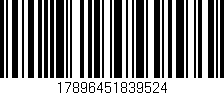 Código de barras (EAN, GTIN, SKU, ISBN): '17896451839524'