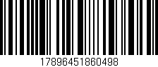 Código de barras (EAN, GTIN, SKU, ISBN): '17896451860498'