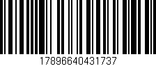 Código de barras (EAN, GTIN, SKU, ISBN): '17896640431737'