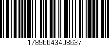 Código de barras (EAN, GTIN, SKU, ISBN): '17896643408637'