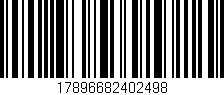 Código de barras (EAN, GTIN, SKU, ISBN): '17896682402498'