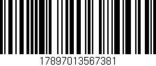 Código de barras (EAN, GTIN, SKU, ISBN): '17897013567381'
