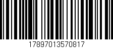 Código de barras (EAN, GTIN, SKU, ISBN): '17897013570817'