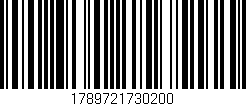 Código de barras (EAN, GTIN, SKU, ISBN): '1789721730200'