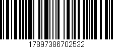 Código de barras (EAN, GTIN, SKU, ISBN): '17897386702532'