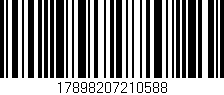 Código de barras (EAN, GTIN, SKU, ISBN): '17898207210588'