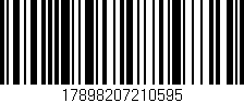 Código de barras (EAN, GTIN, SKU, ISBN): '17898207210595'
