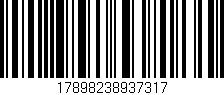 Código de barras (EAN, GTIN, SKU, ISBN): '17898238937317'