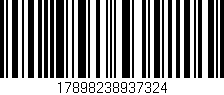 Código de barras (EAN, GTIN, SKU, ISBN): '17898238937324'