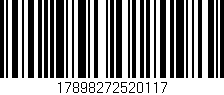 Código de barras (EAN, GTIN, SKU, ISBN): '17898272520117'