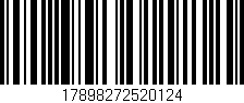 Código de barras (EAN, GTIN, SKU, ISBN): '17898272520124'