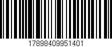 Código de barras (EAN, GTIN, SKU, ISBN): '17898409951401'