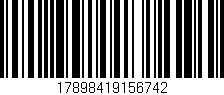 Código de barras (EAN, GTIN, SKU, ISBN): '17898419156742'