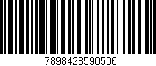 Código de barras (EAN, GTIN, SKU, ISBN): '17898428590506'