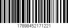 Código de barras (EAN, GTIN, SKU, ISBN): '17898452171221'
