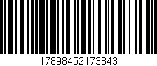 Código de barras (EAN, GTIN, SKU, ISBN): '17898452173843'