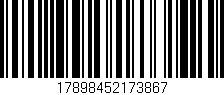 Código de barras (EAN, GTIN, SKU, ISBN): '17898452173867'