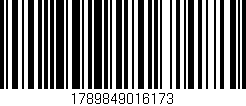 Código de barras (EAN, GTIN, SKU, ISBN): '1789849016173'