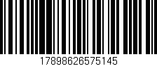 Código de barras (EAN, GTIN, SKU, ISBN): '17898626575145'