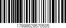 Código de barras (EAN, GTIN, SKU, ISBN): '17898629570505'