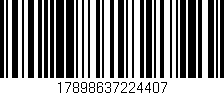 Código de barras (EAN, GTIN, SKU, ISBN): '17898637224407'