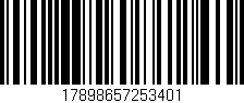 Código de barras (EAN, GTIN, SKU, ISBN): '17898657253401'