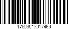 Código de barras (EAN, GTIN, SKU, ISBN): '17898917917463'