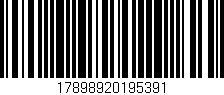 Código de barras (EAN, GTIN, SKU, ISBN): '17898920195391'