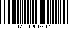 Código de barras (EAN, GTIN, SKU, ISBN): '17898929966091'
