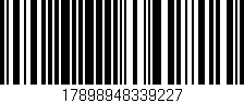 Código de barras (EAN, GTIN, SKU, ISBN): '17898948339227'