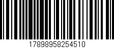 Código de barras (EAN, GTIN, SKU, ISBN): '17898958254510'