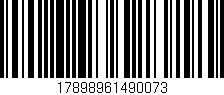 Código de barras (EAN, GTIN, SKU, ISBN): '17898961490073'