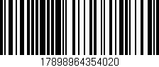 Código de barras (EAN, GTIN, SKU, ISBN): '17898964354020'