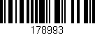 Código de barras (EAN, GTIN, SKU, ISBN): '178993'